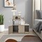 2-in-1 Modern Cat Tower With Litter Box Enclosure For Indoor Cars-gray
